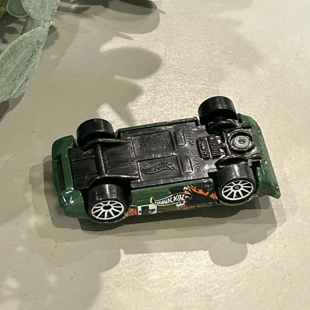Hot Wheels Lancia Stratos‎  10sp Green 1/64 2001 Gorilla #4